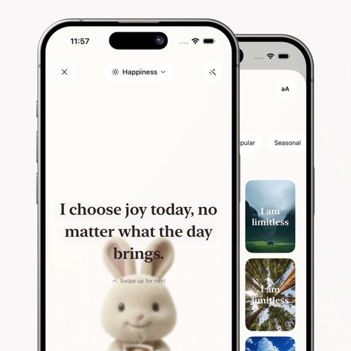 Affirmations screenshot